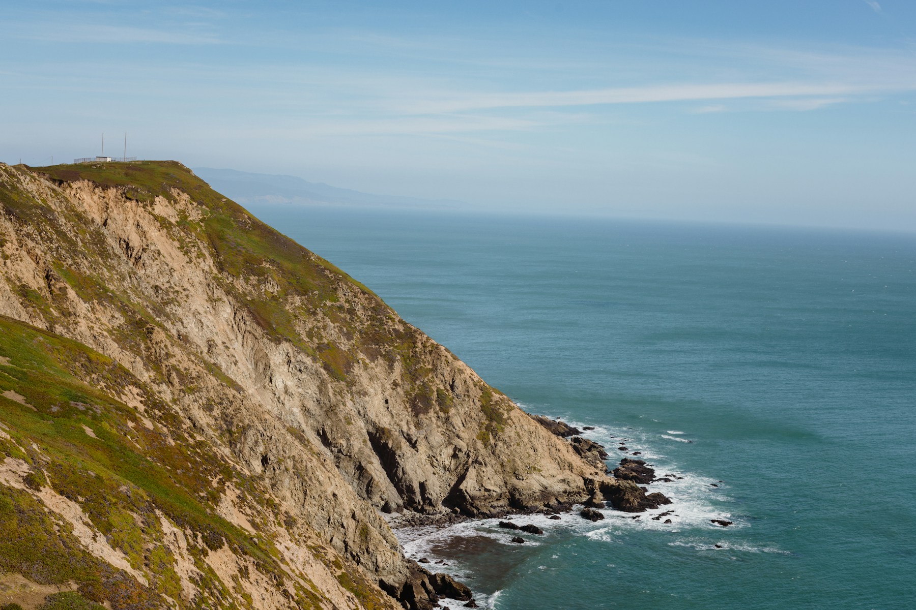 Cliffs and Pacific Ocean at Point Reyes
